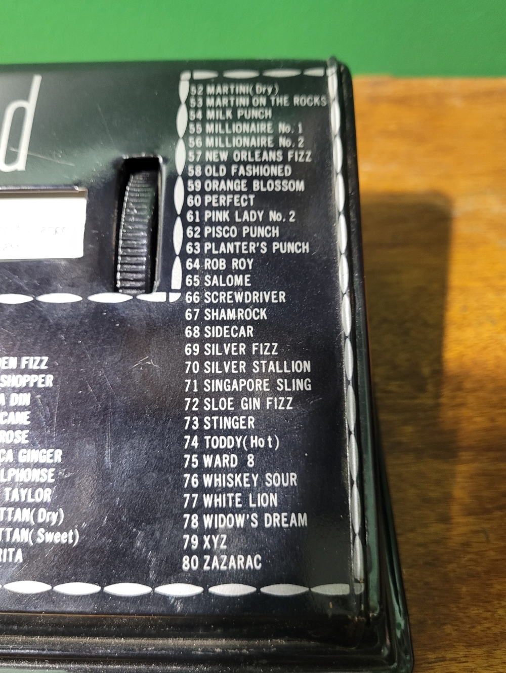 Vintage 1950s Metal Rolodex Bar Aid - Picture 7 of 11